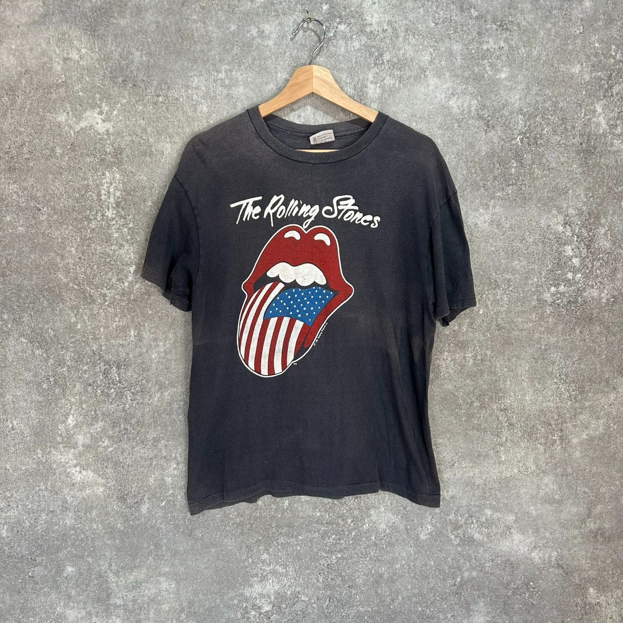 80's The Rolling Stones ローリングストーンズ USA製 ロック バンド NORTH AMERICAN TOUR ノースアメリカン ツアー Tシャツ HANES ヴィンテージ VINTAGE オリジナル 1981 コピーライト