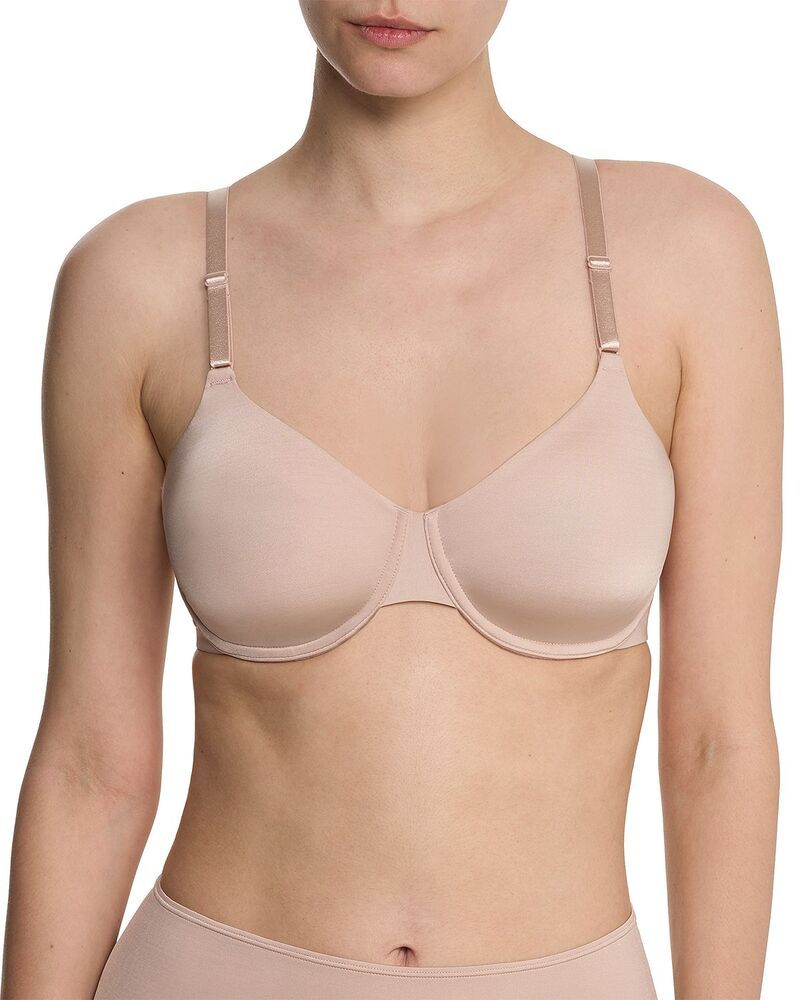 ナトリ レディース アンダーウェア ブラジャー Natori Liquid Smooth Seamless Underwire Bra Lt Mocha モカ