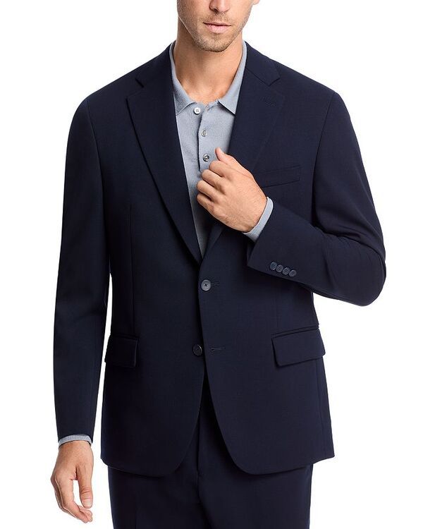 ヴィンス メンズ アウター ジャケット・ブルゾン スリムフィット ウール ジャケット Vince Stretch Wool Unstructured Slim Fit Suit Jacket Navy ネイビー