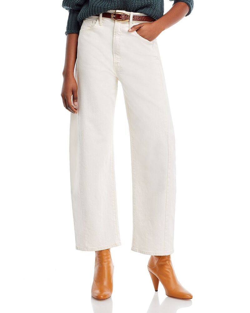 マザー レディース ボトムス デニムパンツ アンクル ジーンズ MOTHER The Half Pipe High Rise Ankle Jeans in Act Natural Act Natural