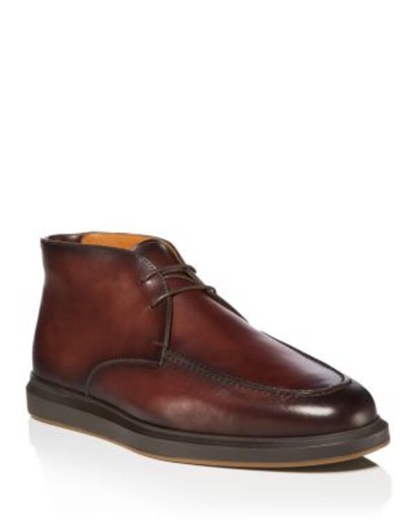 マグナーニ メンズ シューズ ブーツ・レインブーツ Magnanni Mens Pastor Chukka Boots Exclusive Brown ブラウン