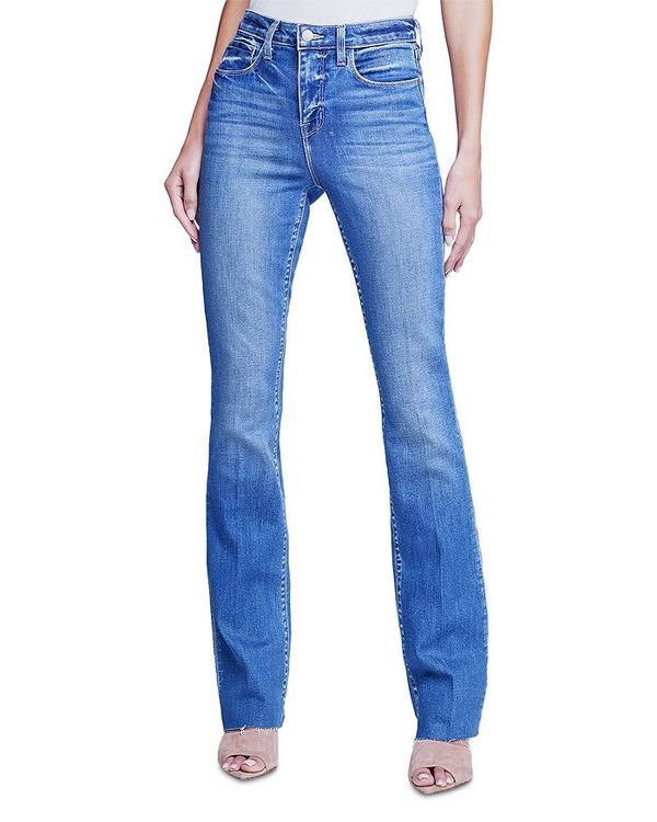 ラジャンス レディース ボトムス デニムパンツ ストレート ジーンズ LAGENCE Ruth High Rise Straight Leg Jeans in Cambridge Cambridge