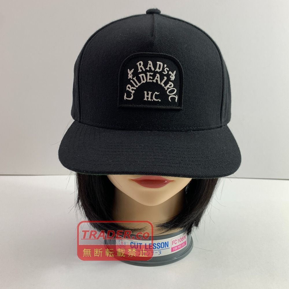 04w6823▽※【中古】RADIALL ラディアル TOMBSTONE - TRUCKER CAP