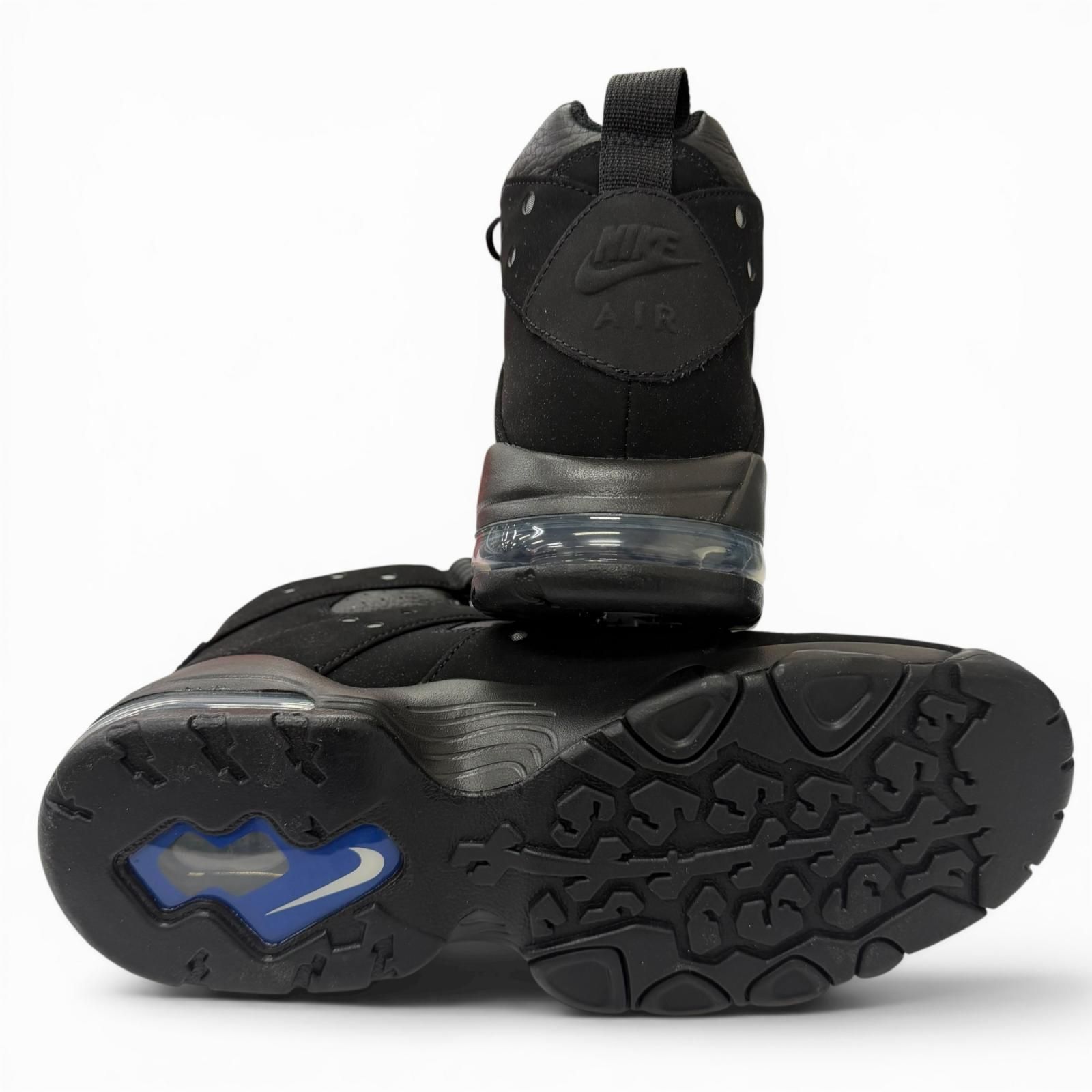 【ドンドン見直し】未使用品□NIKE ナイキ DC1411-001 エアマックス 2 CB 94 スウェードレザー チャールズ・バークレー シグネチャーモデル ハイカットスニーカー Black and llic Silver 27 メンズ ドンドン見直し】未使用品□NIKE ナイキ DC1411-001 エアマックス 2 CB