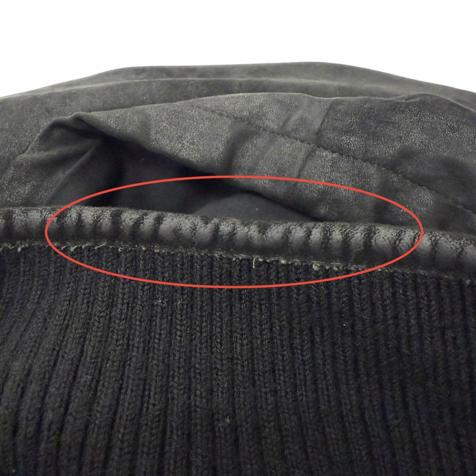 ドンドン見直し】美品□BALMAIN バルマン W5HC895D154 ラムスキン