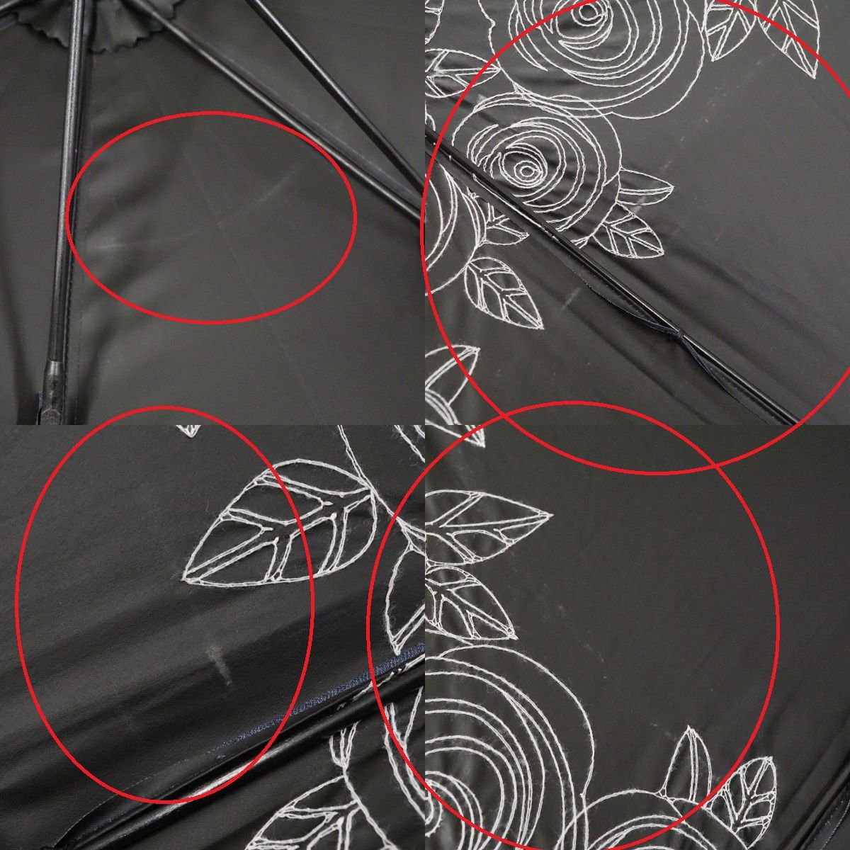 晴雨兼用日傘 NINA RICCI ニナリッチ USED美品 サマーシールドLII 刺繍