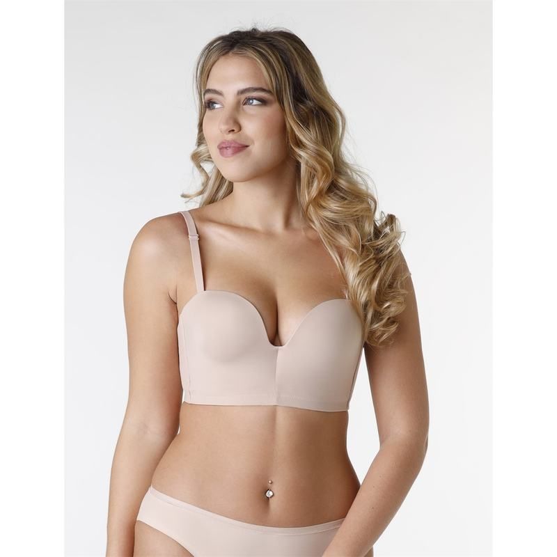 ワンダーブラ レディース アンダーウェア ブラジャー 背中開き Wonderbra Ultimate Backless Bra Nude