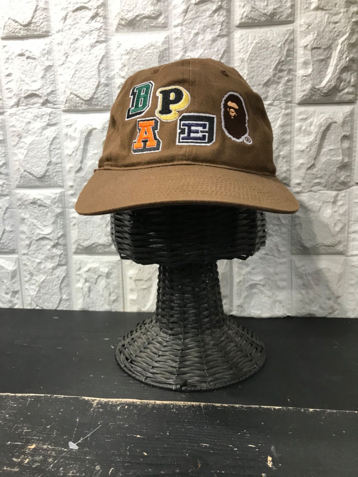 A Bathing Ape MULTI FONTS PATCH PANEL CAP