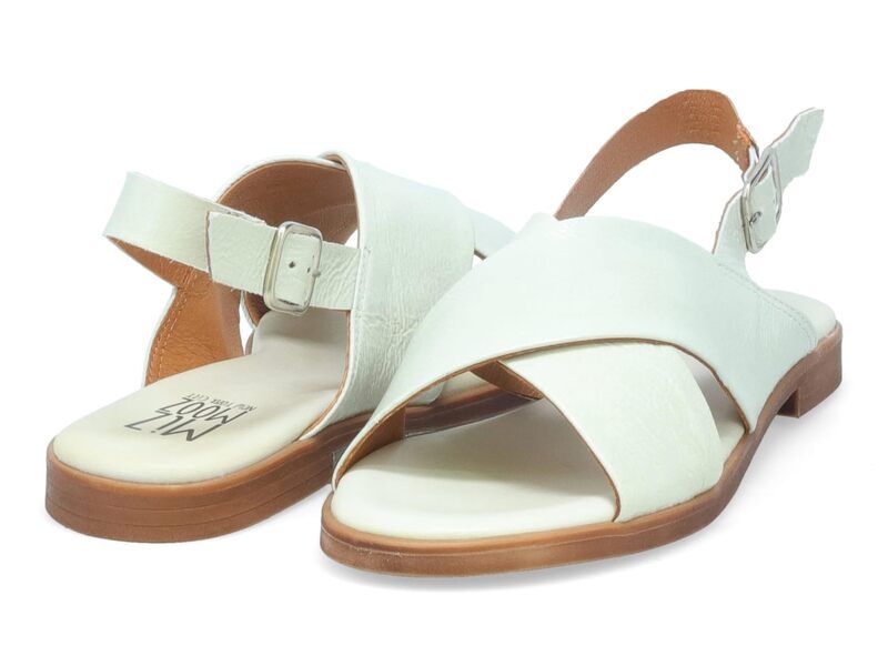ミズムーズ レディース シューズ ヒール Miz Mooz Leticia White Patent ホワイト