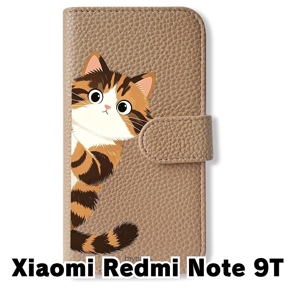 新品未使用】 Redmi Note 9T 手帳型スマホ ケース カバー (色 