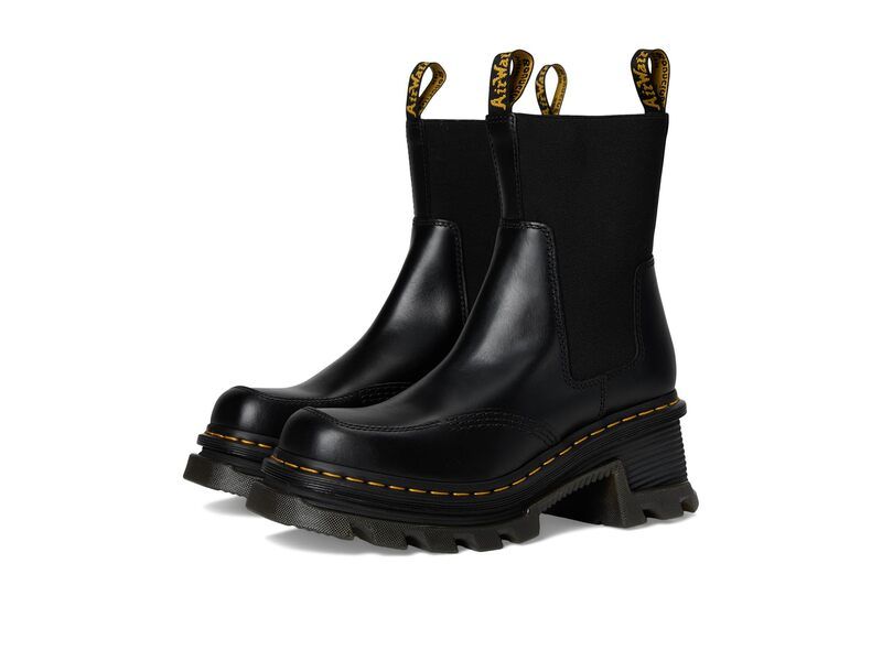 ドクターマーチン レディース シューズ ブーツ・レインブーツ チェルシー Dr Martens Corran Chelsea Black Atlas ブラック