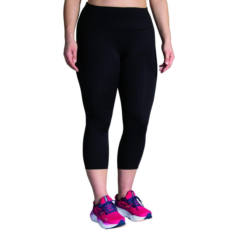 ブルックス レディース ボトムス カジュアルパンツ キャップ Brookspark Capri Black ブラック