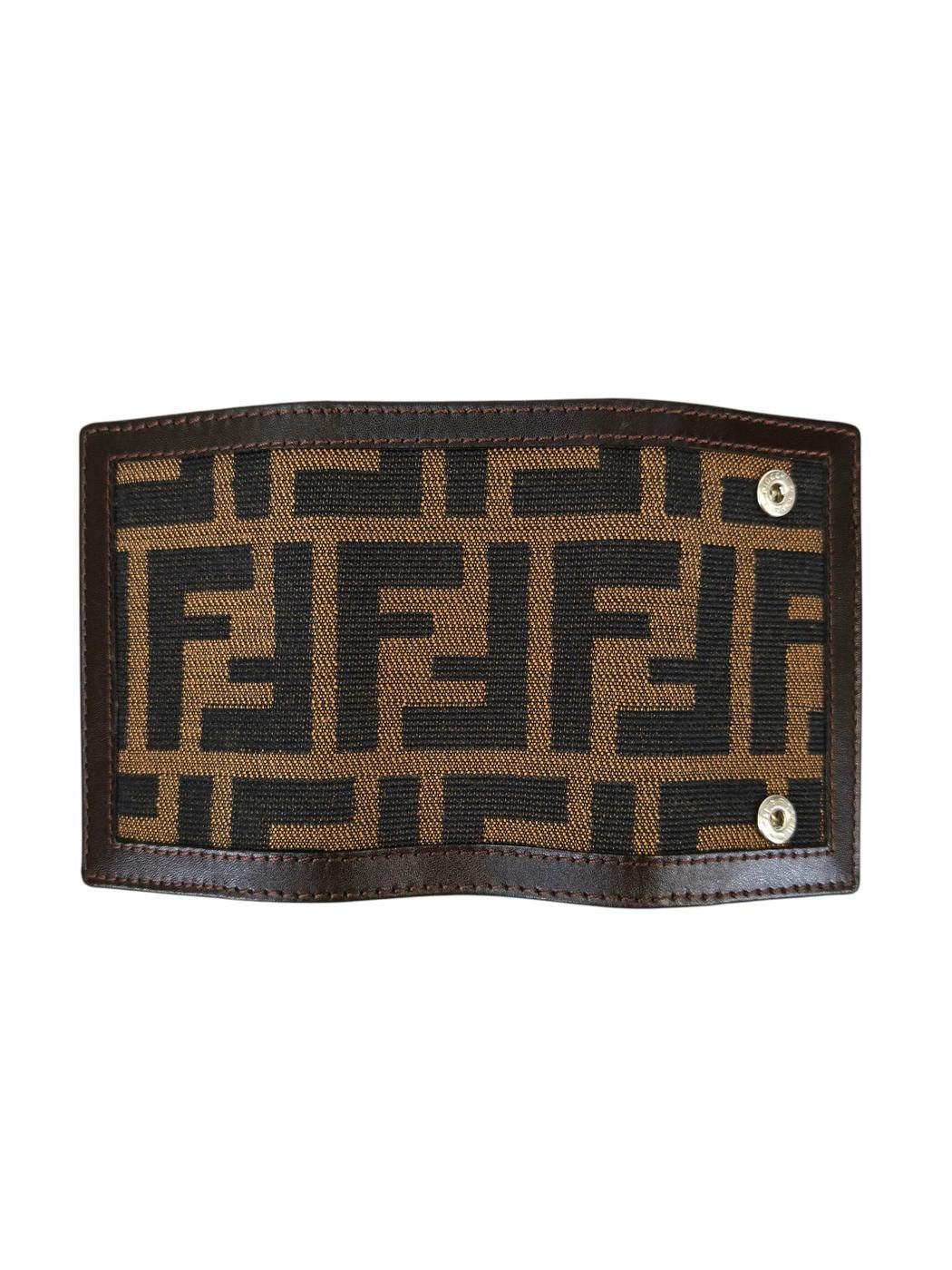 FENDI フェンディ ズッカ キーケース ブラウン 管理番号：11383 - メルカリ