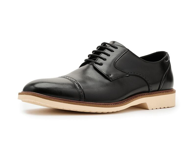 ステイシーアダムス メンズ シューズ オックスフォード キャップ Stacy Adams Vogel Cap Toe Oxford Black ブラック