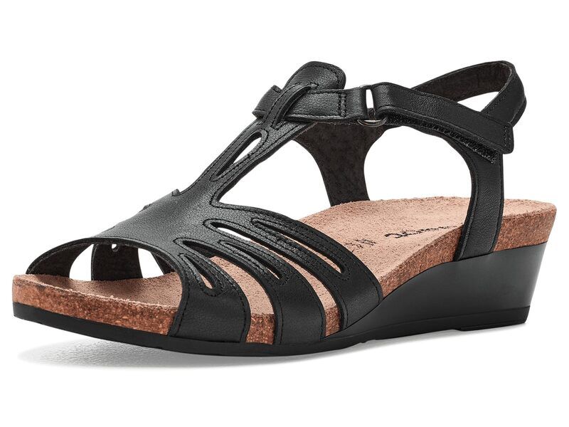 ナオト レディース シューズ ヒール Naot Starlet Black Leather ブラック