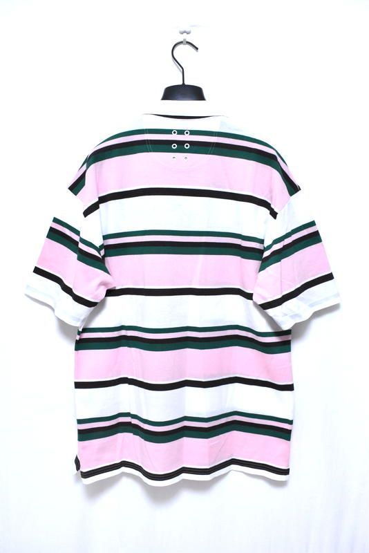 定価2万6400円】新品 ラッセルノ ゴルフ ボーダー ポロシャツ 4(M) RS