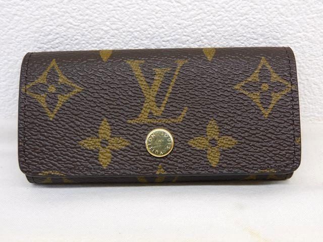 未使用 ヴィトン 4連 キーケース ■ M69517 ICチップ ミュルティクレ4 モノグラム Louis Vuitton 新品 □8E