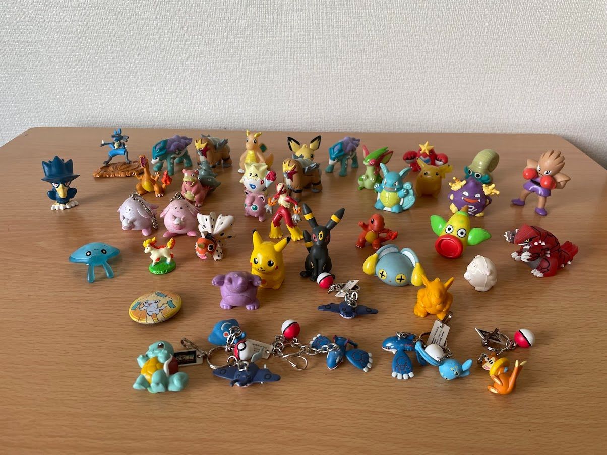 訳あり・状態難】ポケモン フィギュア キーホルダー まとめ売り 42点