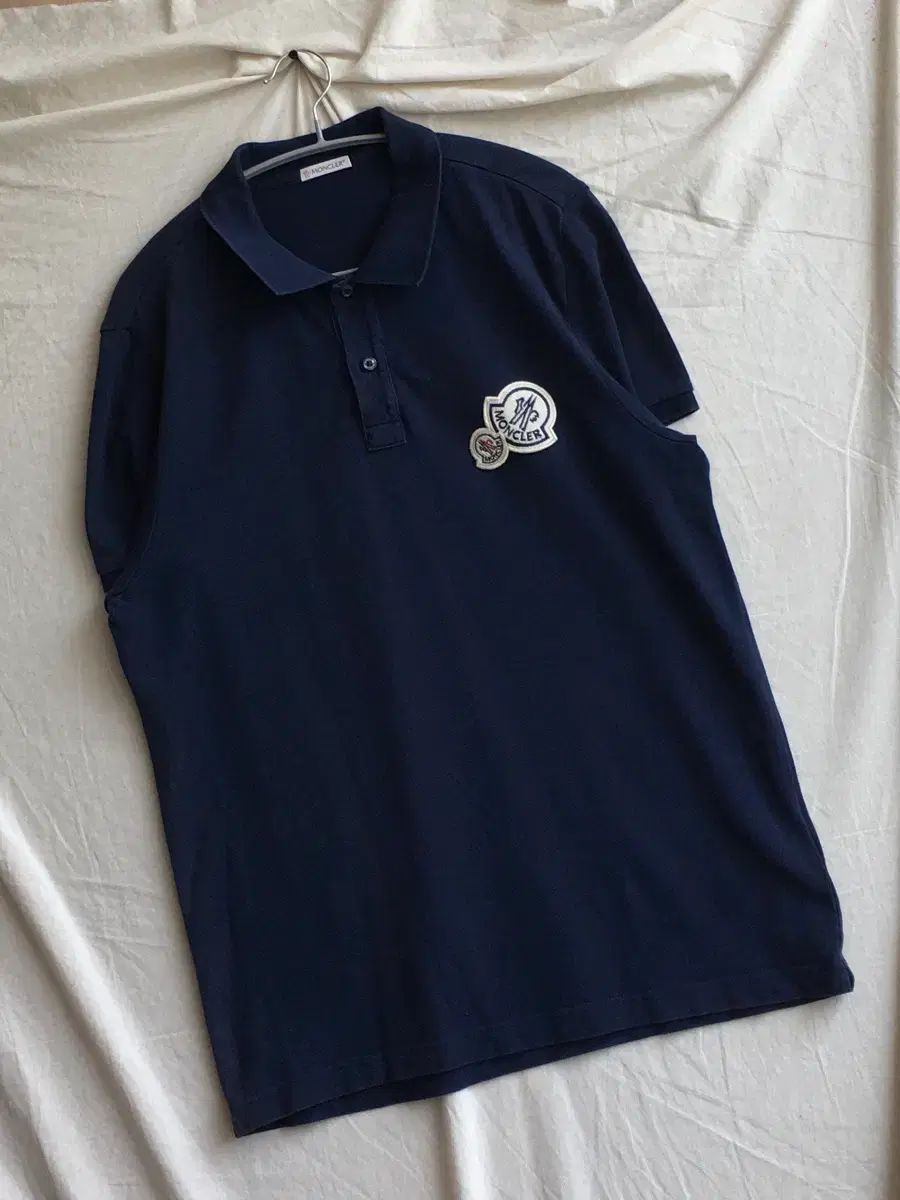 MONCLER モンクレール ダブルロゴ パッチ ピケTシャツ