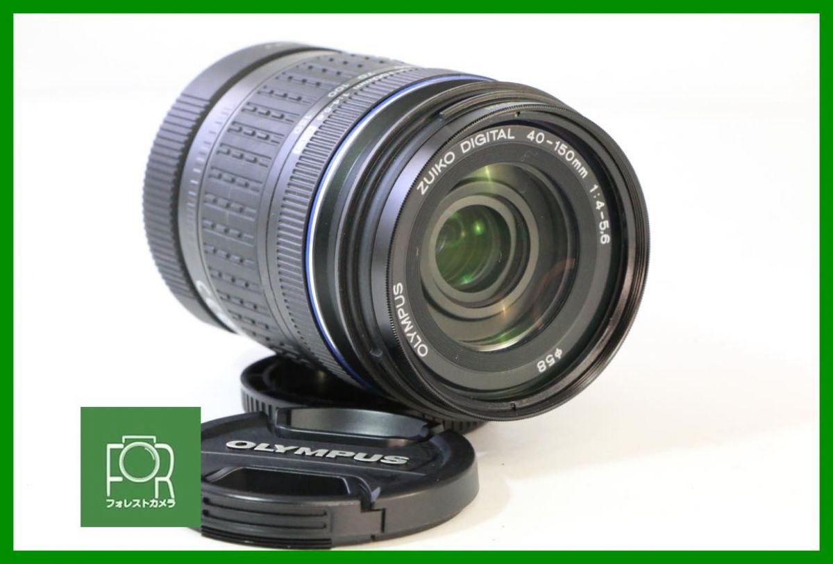 【動作保証・点検済】極上品■■OLYMPUS ZUIKO DIGITAL 40-150mm F4-5.6+FOUR THIRDS ADAPTER MMF-2■AC246