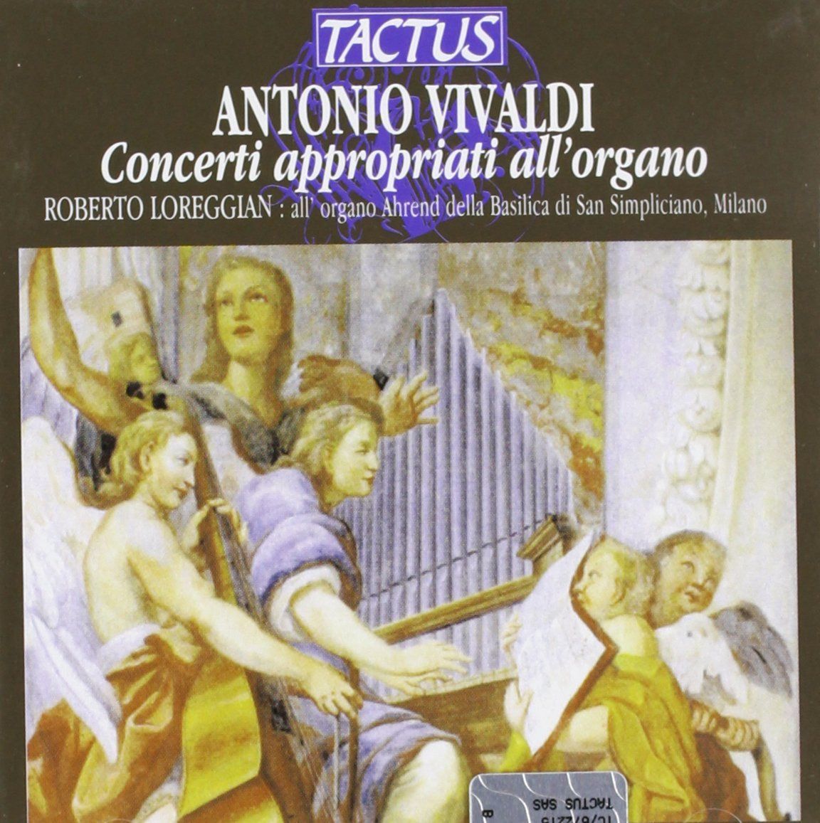 【CD】Vivaldi: Concerti Appropriati All' Organo