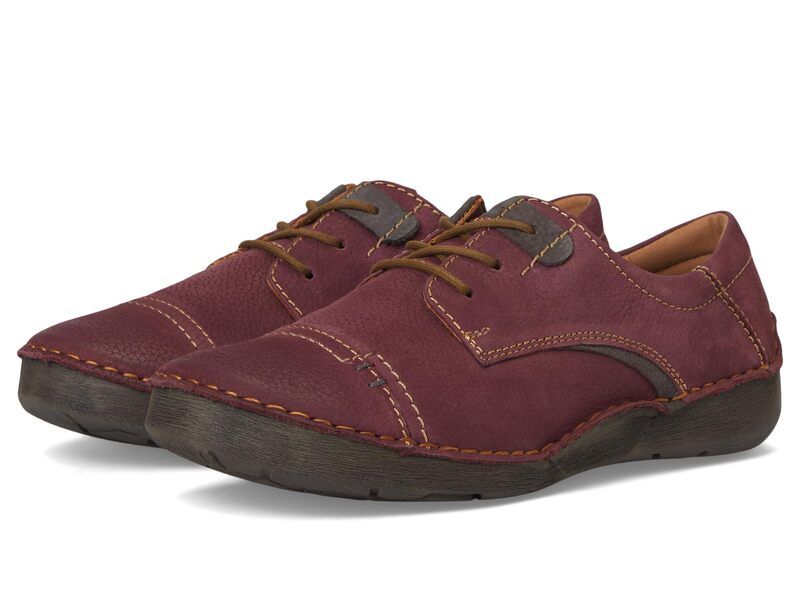 ジョセフセイベル レディース シューズ オックスフォード Josef Seibel Fergey 68 Plum プラム
