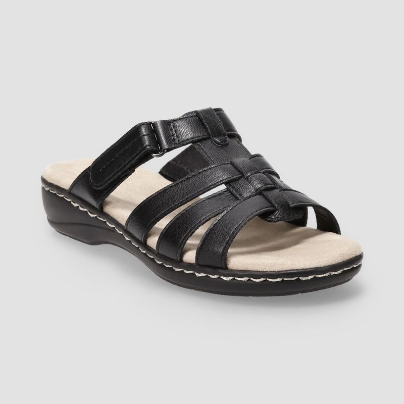 クロフト＆バロー レディース シューズ サンダル Croft Barrow Magnuss Womenstrappy Sandals Black ブラック