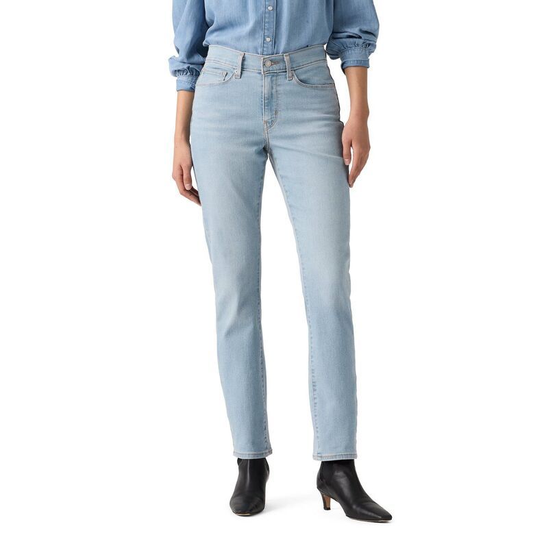 リーバイス レディース ボトムス デニムパンツ ジーンズ Womens Levis Classic StraightLeg Jeans Up And Away