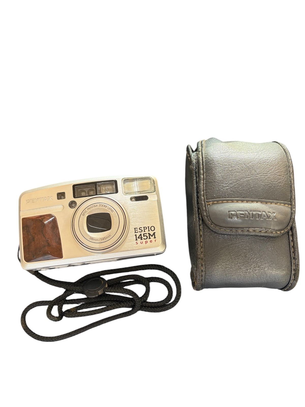 美品】PENTAX ESPIO 145M super フィルムカメラ ケース・ストラップ