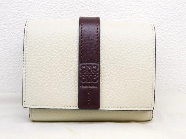 未使用 ロエベ 折財布 レディース ■ トライフォールド ウォレット C660TR2X03 SGC TRIFOLD LOEWE 新品 □8E