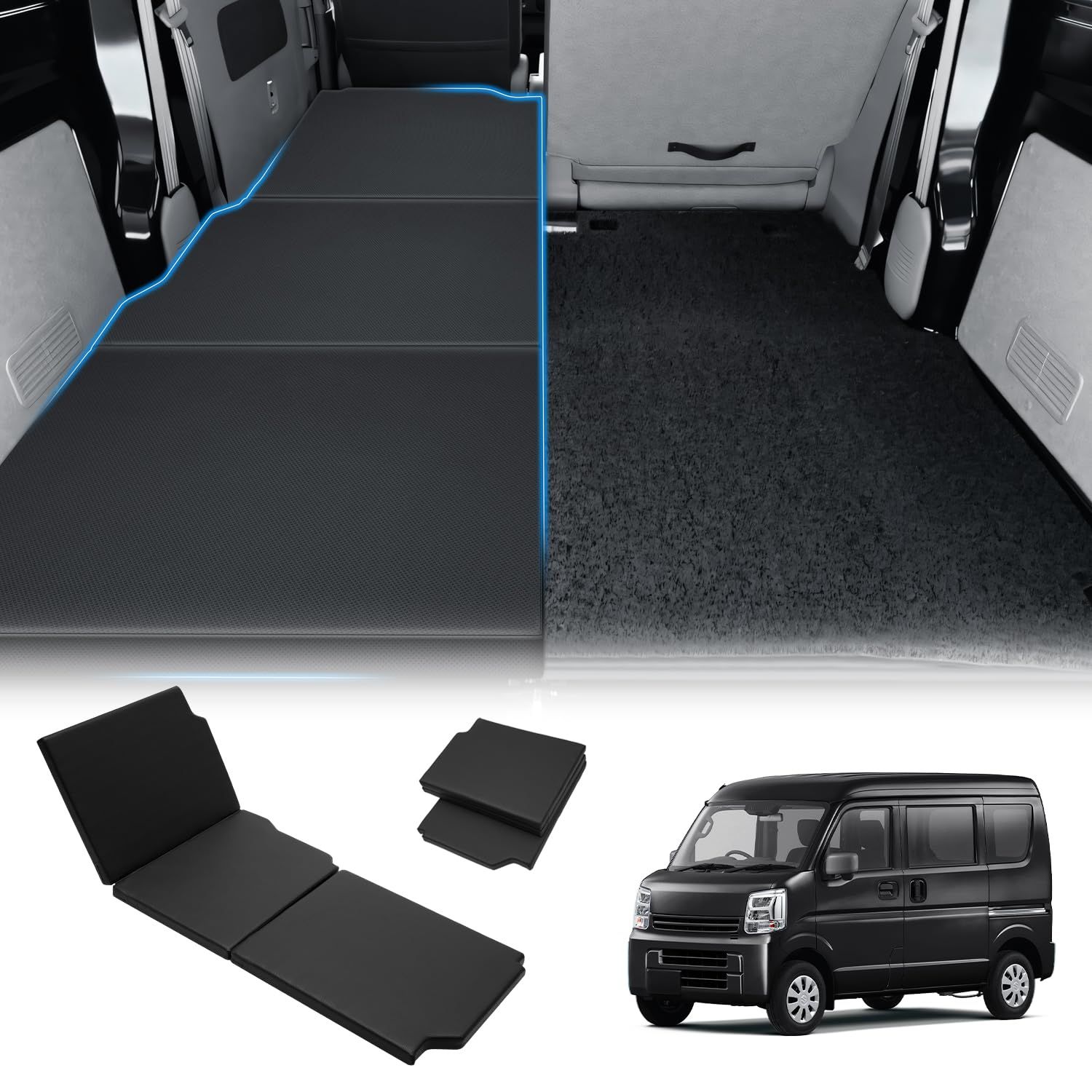 スズキ エブリイバン DA17V 車中泊マット 折りたたみ式 EVERY 運転席 Amazon.co.jp: GIMUYA スズキ エブリイワゴン DA17W 車中泊マット