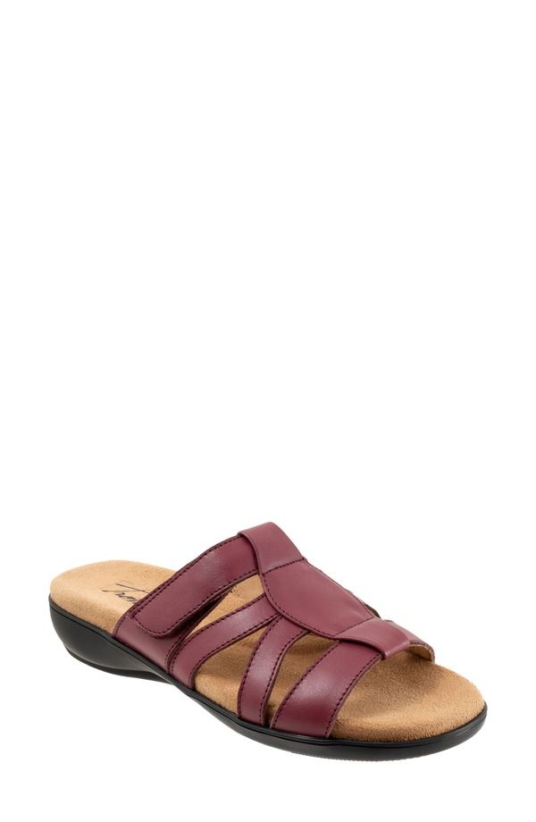 トロッターズ レディース シューズ ヒール サンダル Trotters Ramona Slide Sandal Cherry