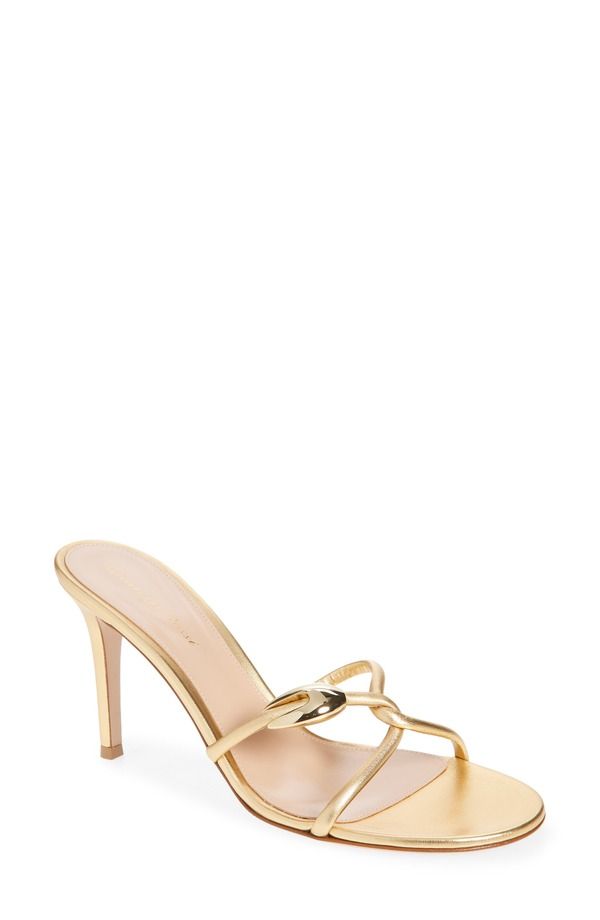 ジャンヴィト ロッシ レディース シューズ サンダル Gianvito Rossi Serpent Stiletto Slide Sandal Mekong