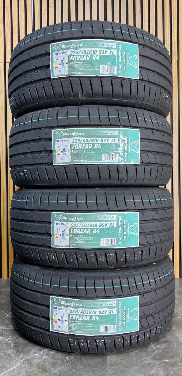 タイヤ・ホイール Rauffan FORZAR R4 225/40ZR18 92Y XL 225/40R18 92Y XL Rauffan FORZAR R4 新品 サマータイヤ 4本セット