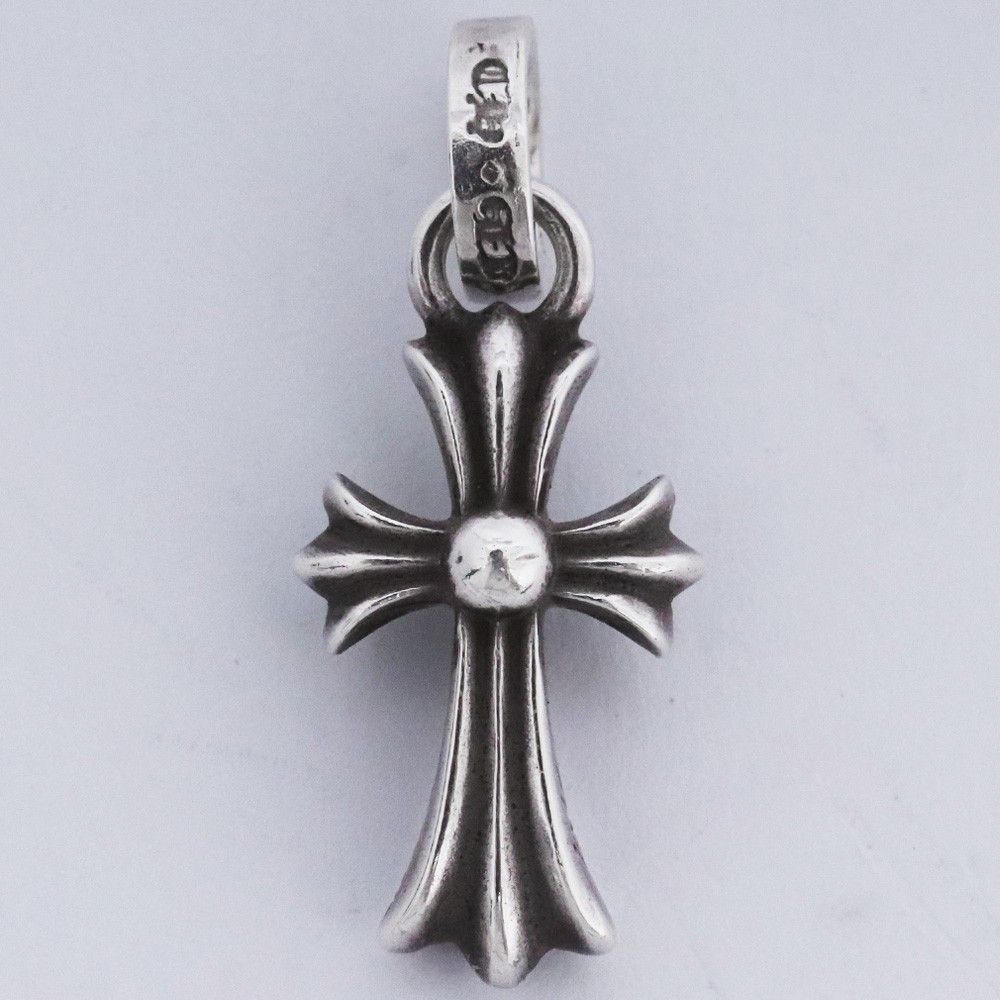 CHROME HEARTS CHクロス ベビーファットチャーム シルバー - メルカリ