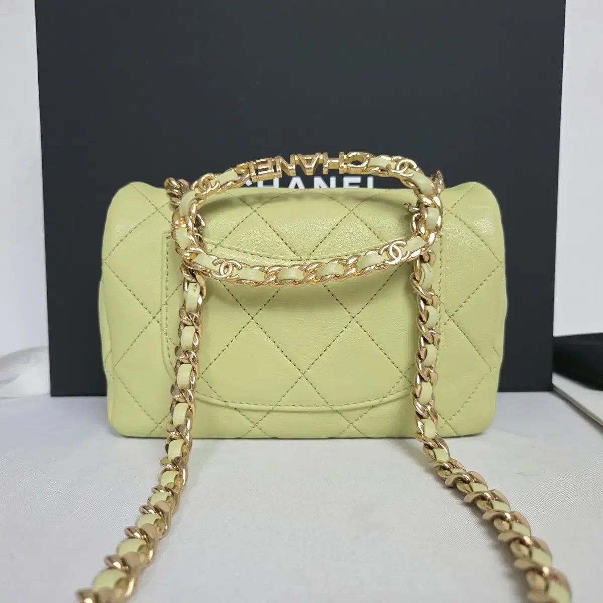 シャネル トップスハンドル兼クロスバック 内蔵チップ - メルカリ