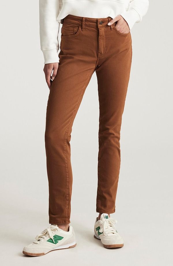 マーヴィ ジーンズ レディース ボトムス デニムパンツ Mavi Jeans Kathleen Mid Rise Slim Boyfriend Jeans Camel Flex Blue ブルー