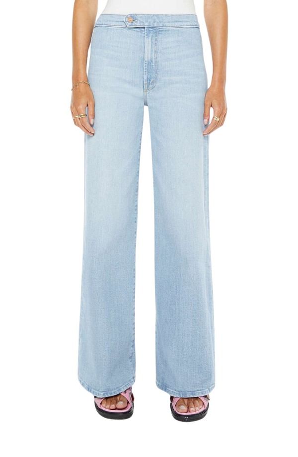 マザー レディース ボトムス デニムパンツ ワイドレッグ ジーンズ MOTHER The Tab Roller Skimp Wide Leg Jeans Youre My Favorite