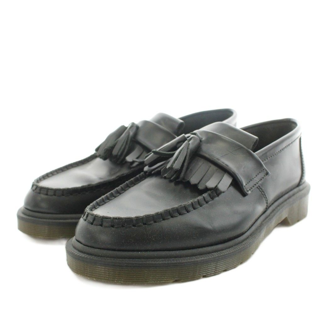 ドクターマーチン DR.MARTENS ローファー タッセル レザー UK6 黒 ブラック /AN23