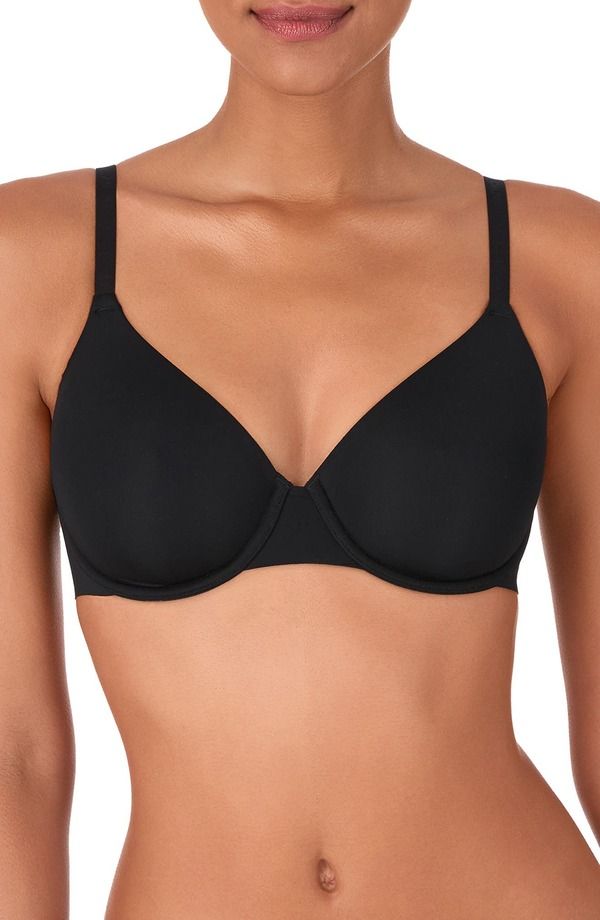 ダナ キャラン ニューヨーク レディース トップス Tシャツ DKNY Active ComfortShirt Bra Black ブラック
