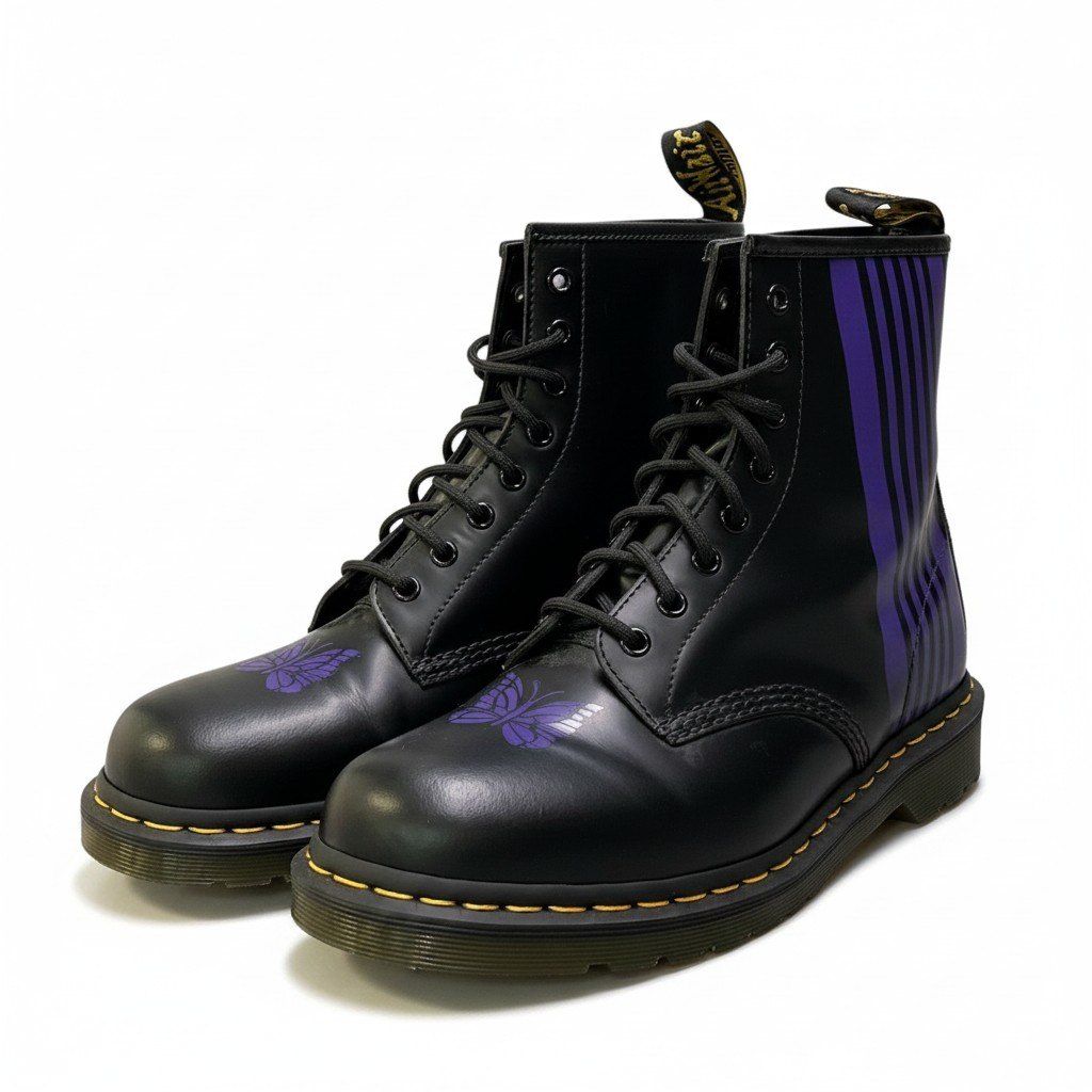 3e18 【美品】Dr.Martens × NEEDLES ドクターマーチン ニードルズ 60