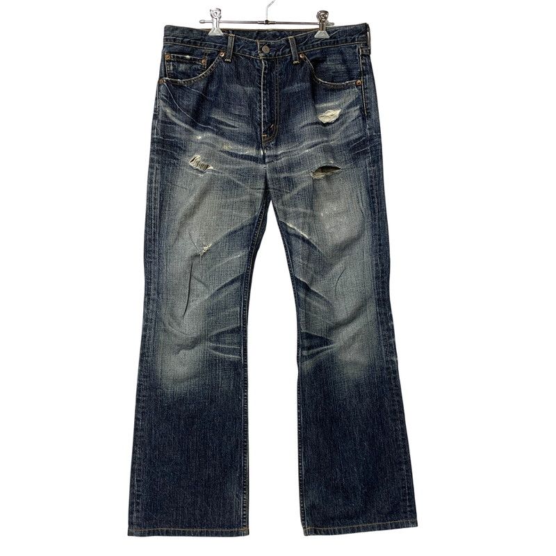 【中古品】 LEVI'S リーバイス 517-03 刻印J22 04年製 日本製 00’S BOOTSCUT DENIM PANTS ブーツカット デニム パンツ ズボン ボトムス 【157-260518-ya-06-izu】