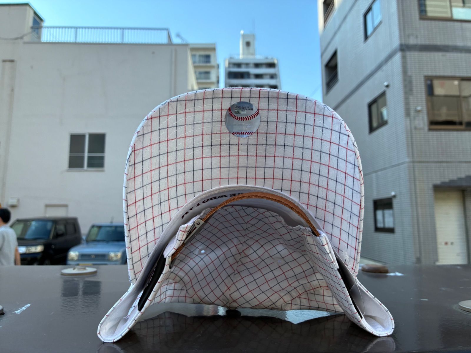 NEW ERA 9TWENTY Father's Day サンディエゴ・パドレス チェーンステッチ チェック マルチカラー M/Lサイズ ¥5280 ＋ 送料¥550