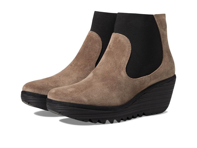 フライロンドン レディース シューズ ブーツ・レインブーツ FLY LONDON YADE398FLY Taupe Oil Suede トープ