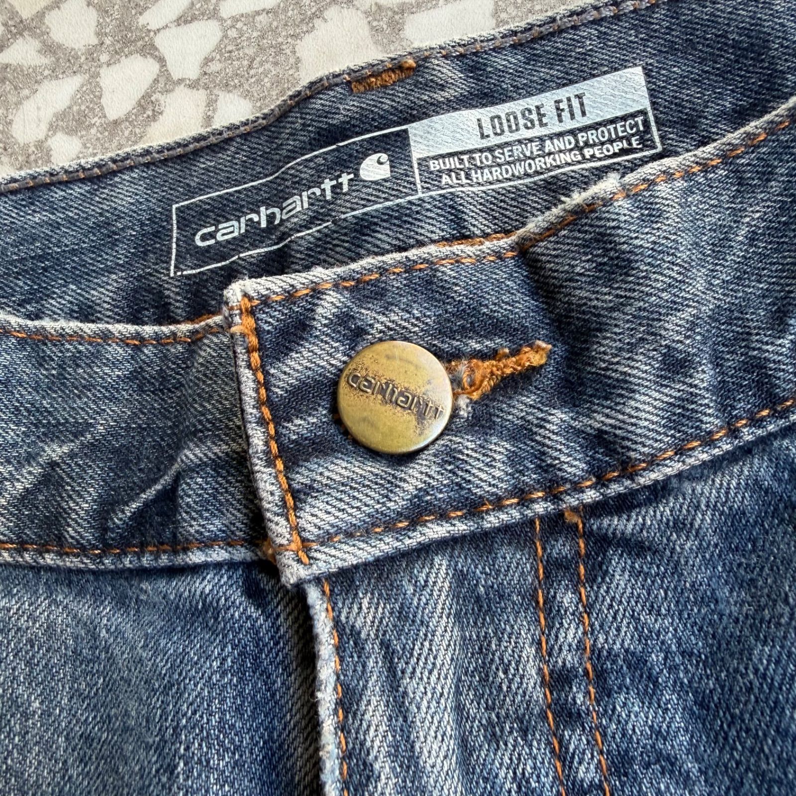 Carhartt / double knee painter denim size 34×30 カーハート 