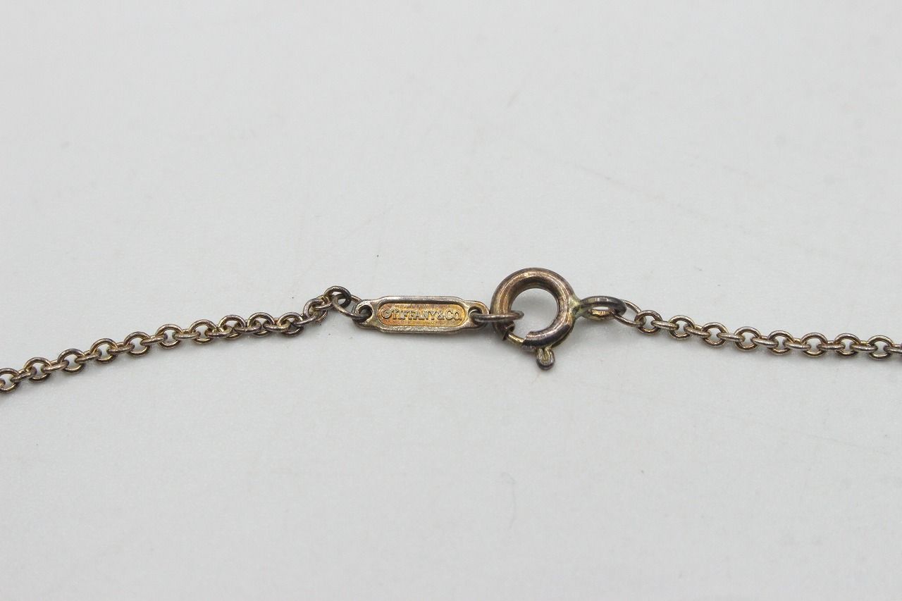 え沖】希少 Tiffany & Co. ブロッサム ブルー キー ネックレス