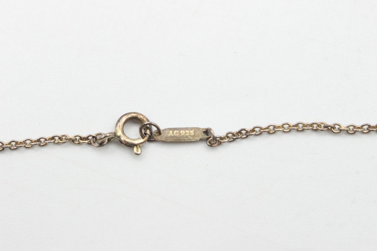 【希少】Tiffany & Co. ブロッサム ブルー キー ネックレス 美品 え沖】希少 Tiffany & Co. ブロッサム ブルー キー ネックレス