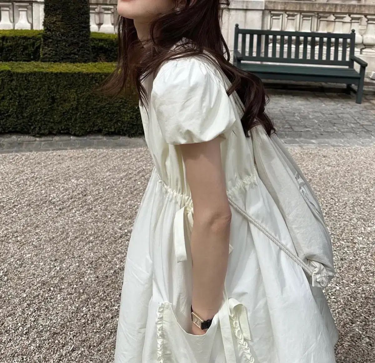fletta 플레따 リリー 刺繍 バックパック キーホルダー バッグ