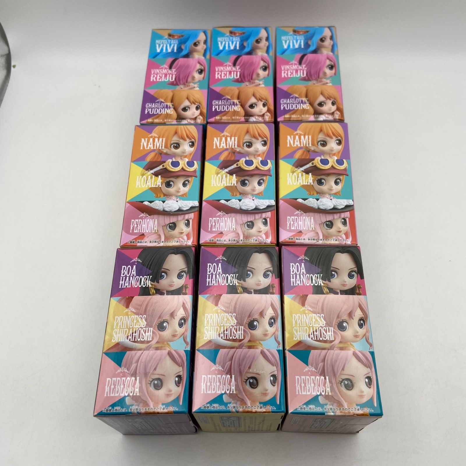 ワンピース 9点セット Qposket Petit vol.2 vol.3 プライズ 