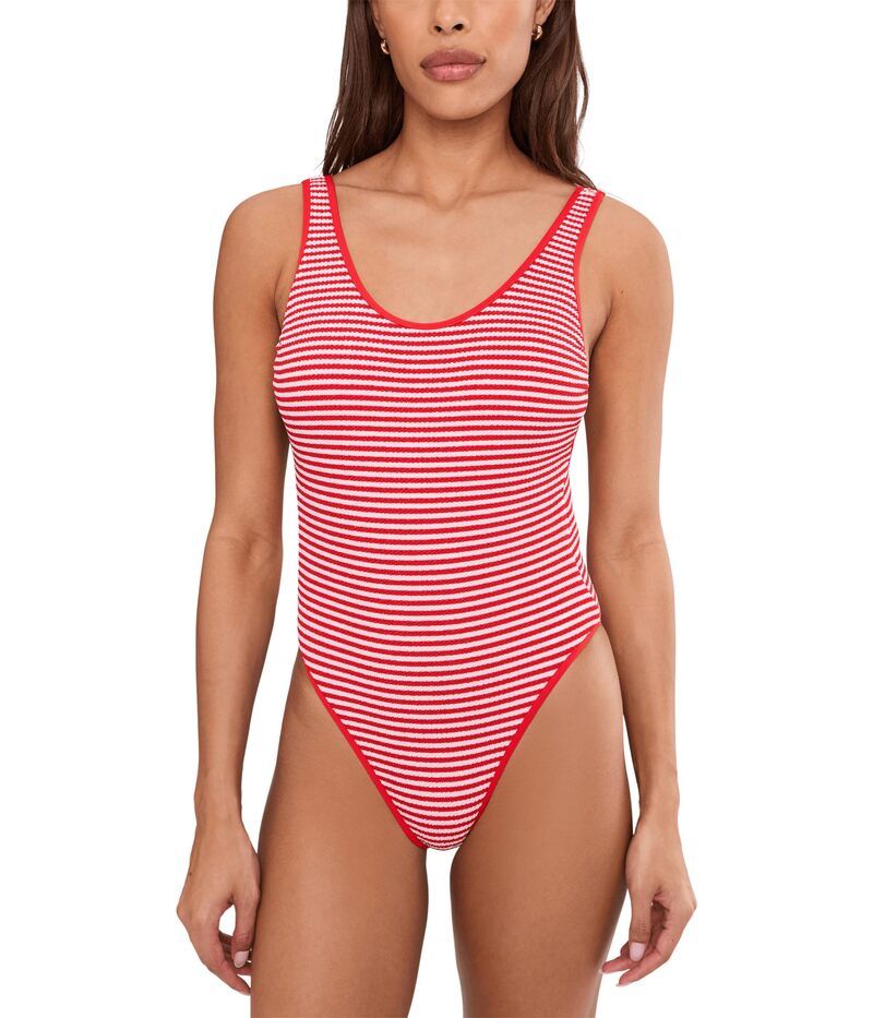 シーフォリー レディース 水着 上下セット Seafolly Club House RetronePiece Flame
